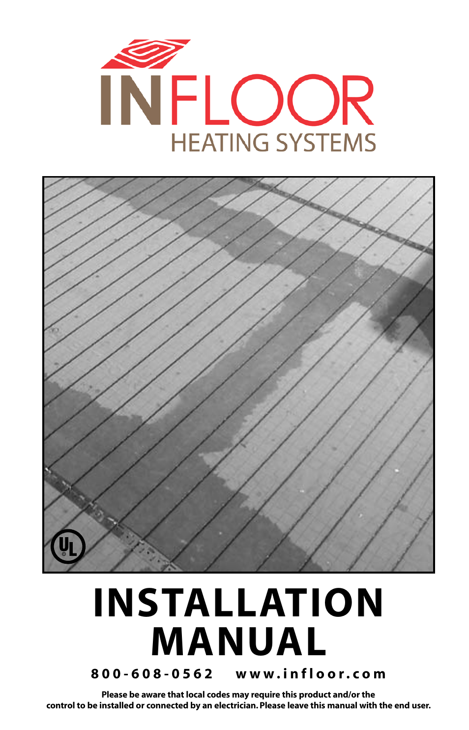 Infloor Standard Electric Cable User Manual | 28 pages
