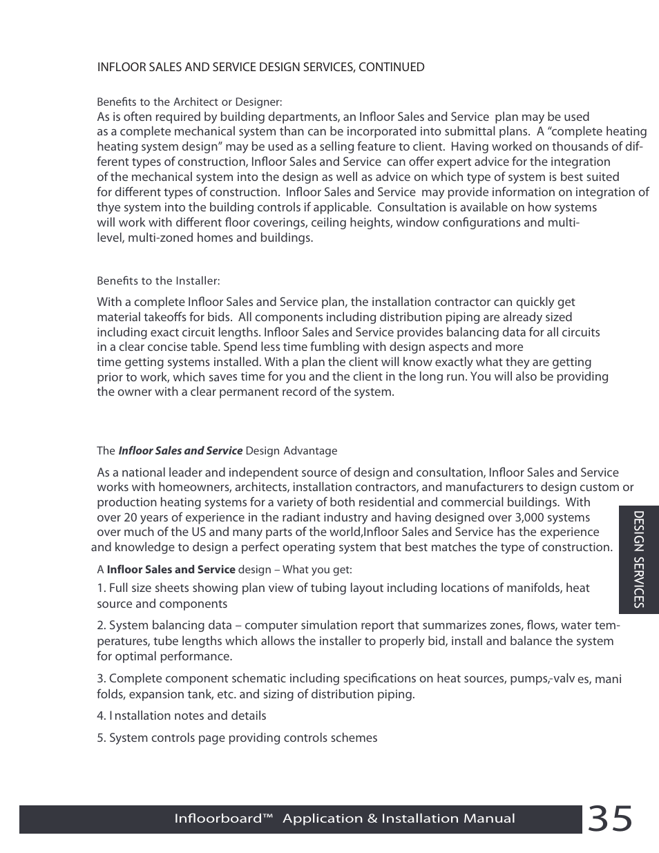 Infloor Infloorboard User Manual | Page 35 / 37