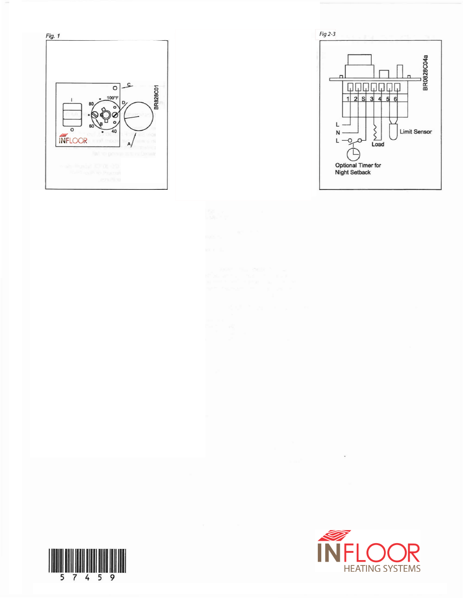 Oj thermostat pg 2 | Infloor Thermostat 29003 User Manual | Page 2 / 2