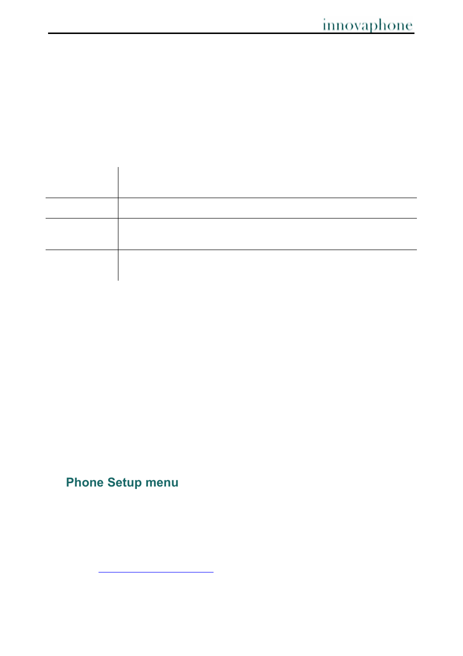 Phone setup menu 6 | innovaphone IP222 User Manual | Page 20 / 28