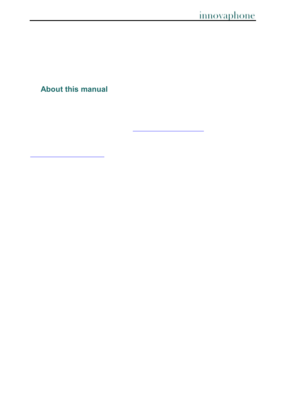 About this manual 1 | innovaphone IP222 User Manual | Page 4 / 28