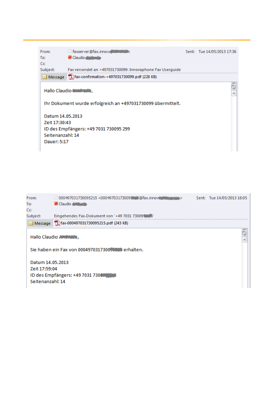 innovaphone Fax Version 10 User Manual | Page 4 / 5