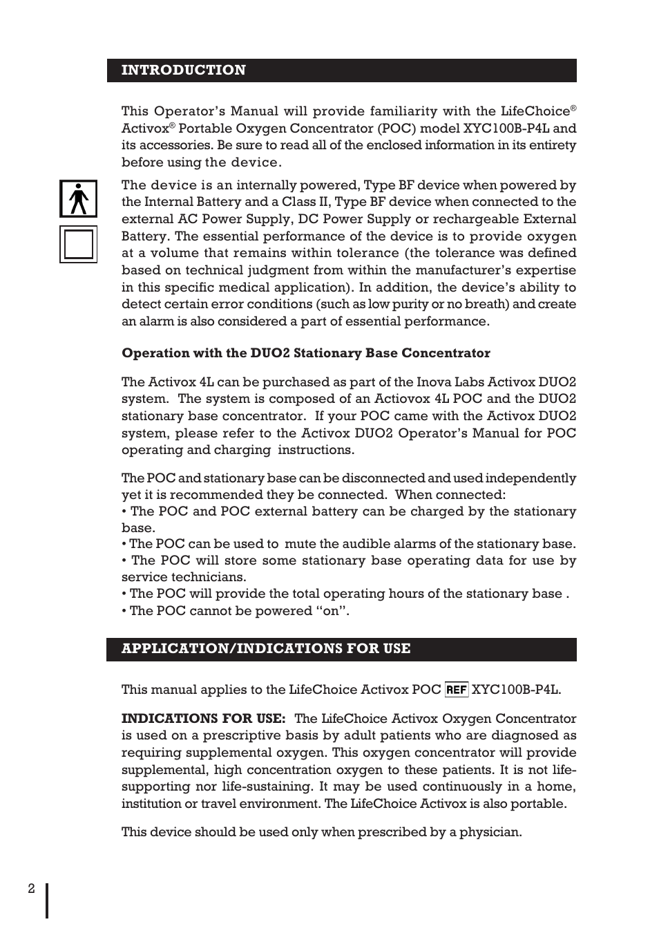 Inova Labs XYC100B-P4L User Manual | Page 4 / 32