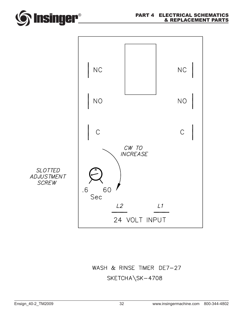 Insinger Ensign 40-2 User Manual | Page 33 / 38