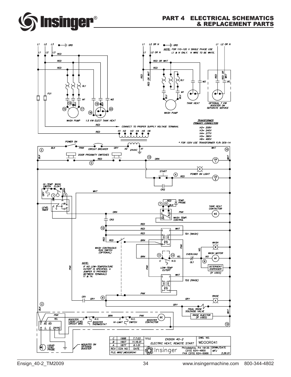 Insinger Ensign 40-2 User Manual | Page 35 / 38