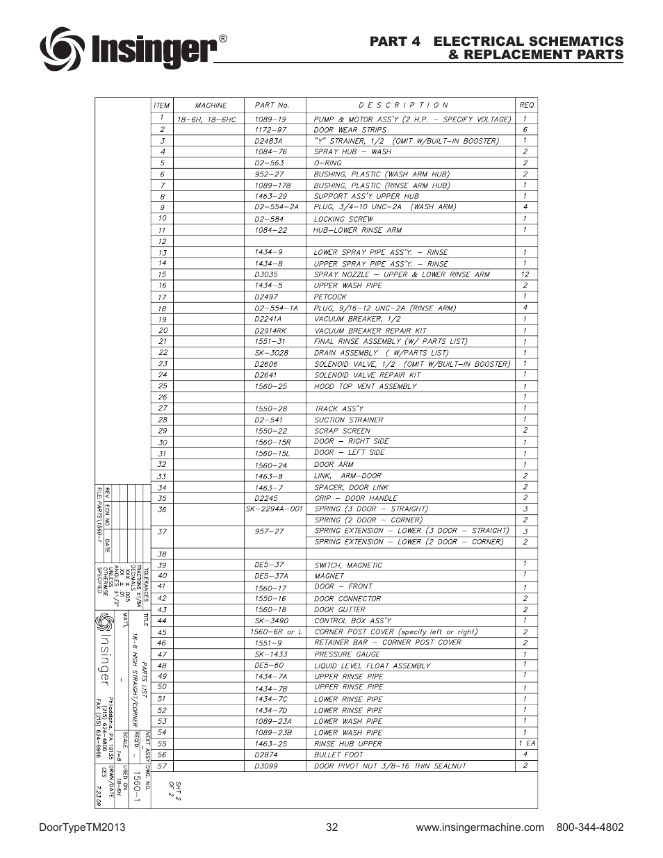 Insinger Commander 18-6 User Manual | Page 34 / 48