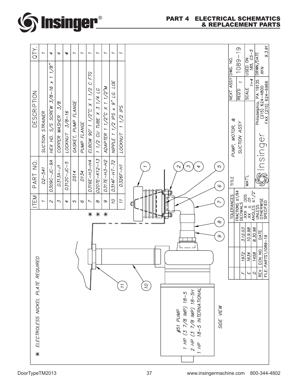 Insinger Commander 18-6 User Manual | Page 39 / 48