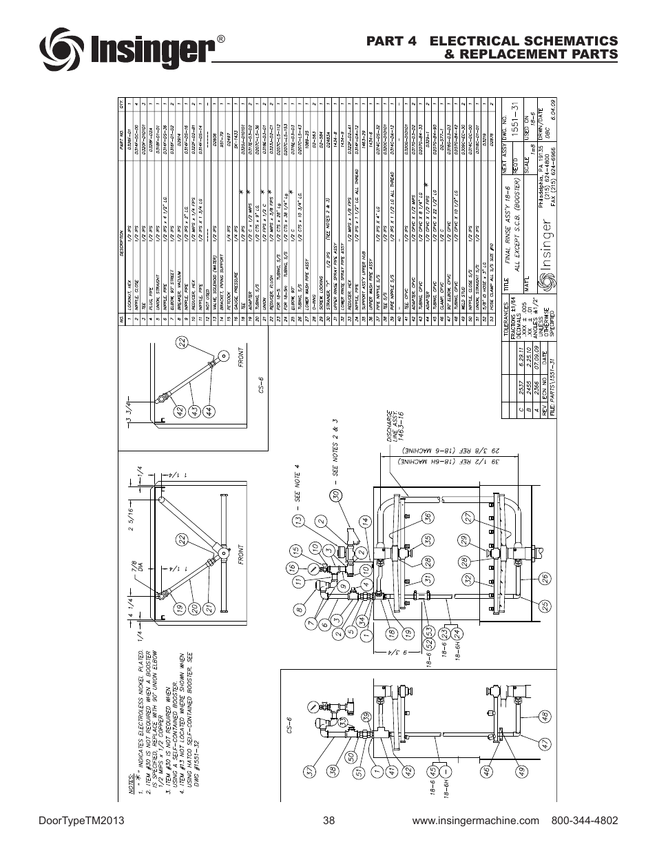 Insinger Commander 18-6 User Manual | Page 40 / 48