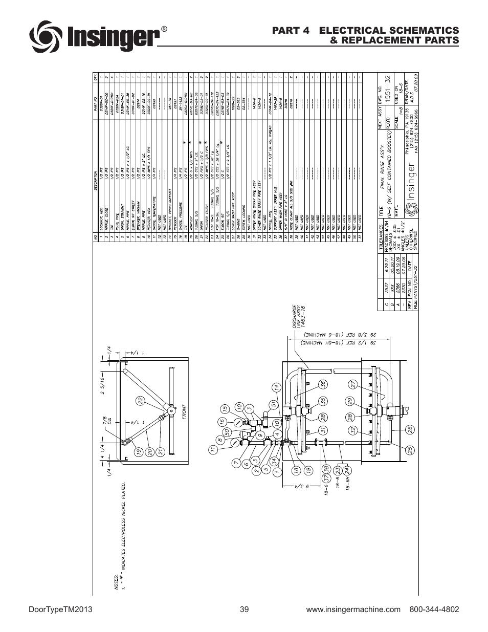 Insinger Commander 18-6 User Manual | Page 41 / 48
