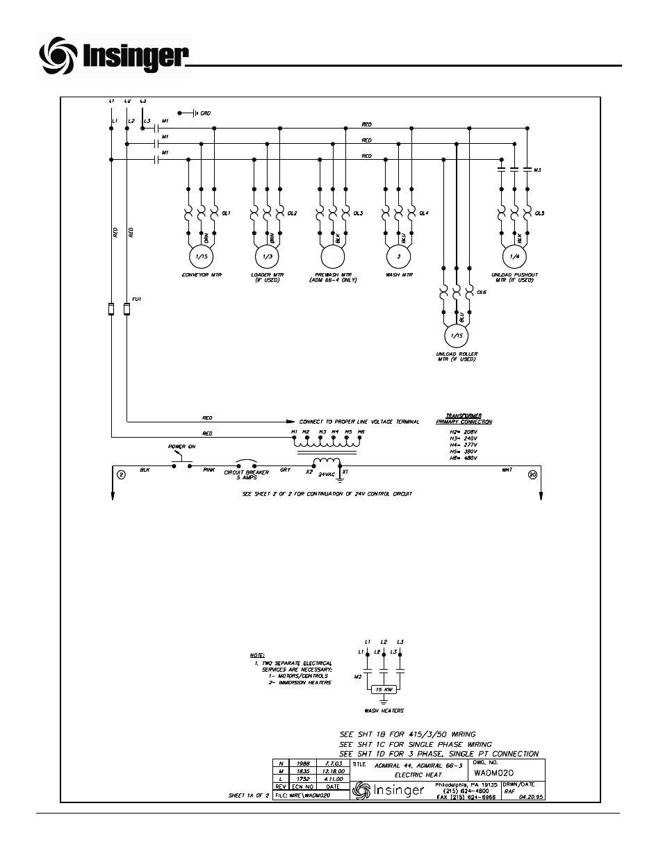 Insinger Admiral 44-4 User Manual | Page 26 / 65