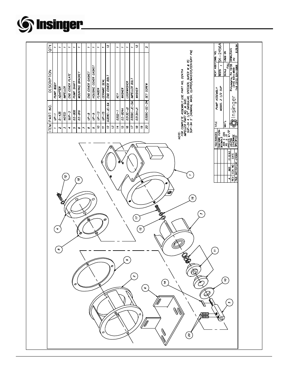 Insinger Admiral 44-4 User Manual | Page 40 / 65