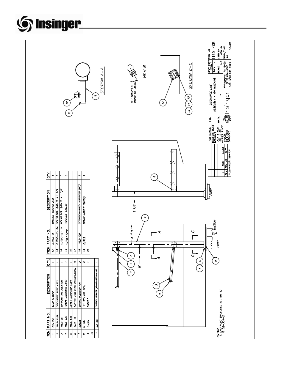 Insinger Admiral 44-4 User Manual | Page 44 / 65