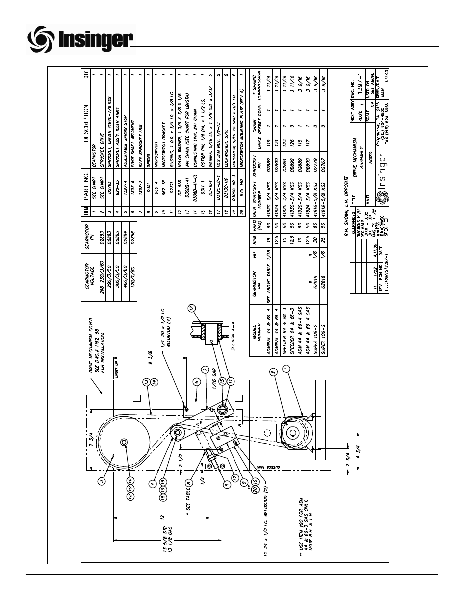 Insinger Admiral 44-4 User Manual | Page 50 / 65