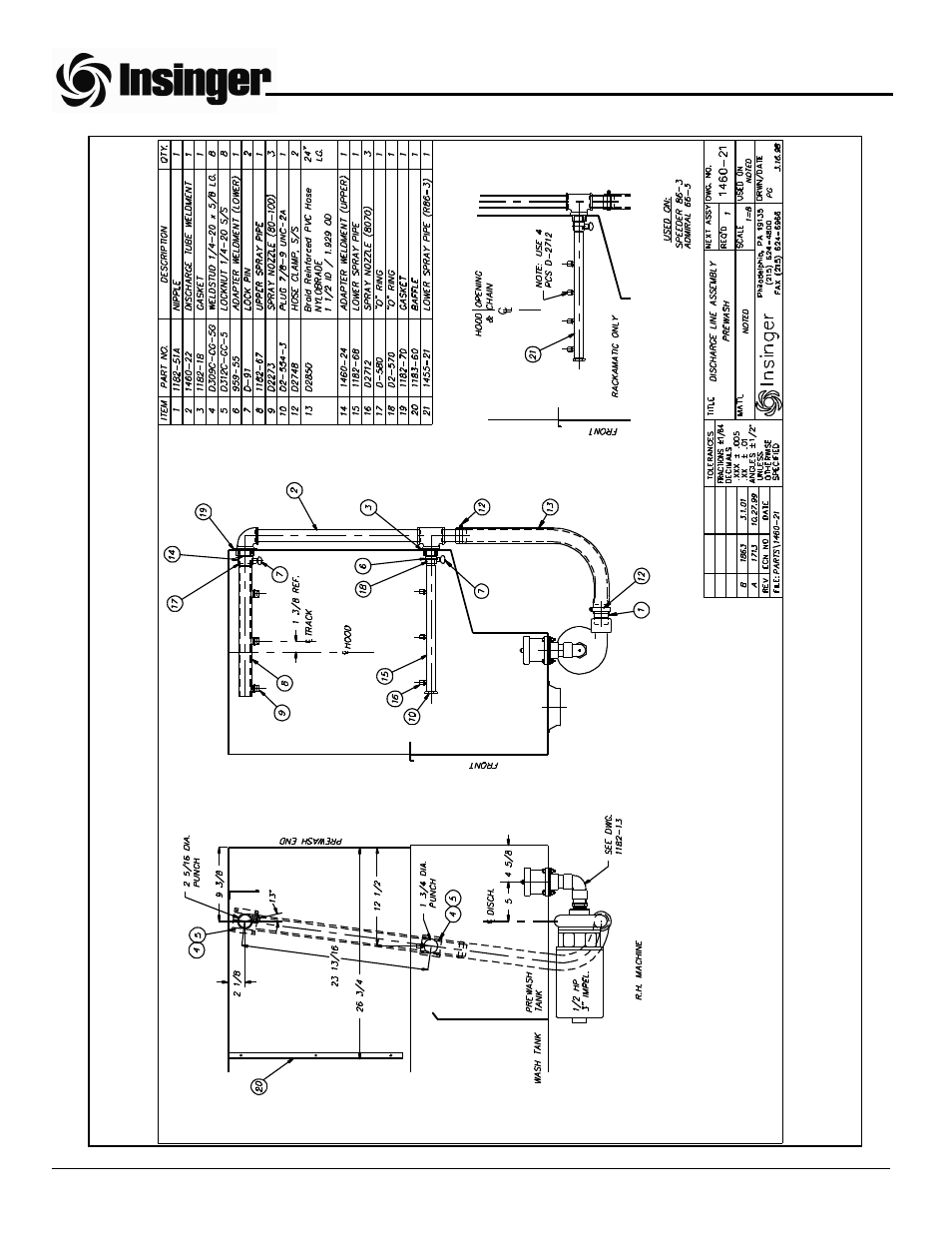 Insinger Admiral 44-4 User Manual | Page 60 / 65