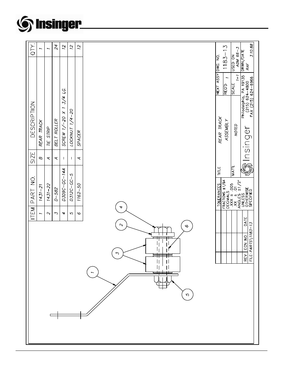 Insinger Admiral 44-4 User Manual | Page 64 / 65