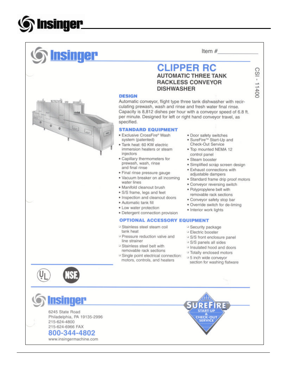 Insinger Master RC User Manual | Page 3 / 74