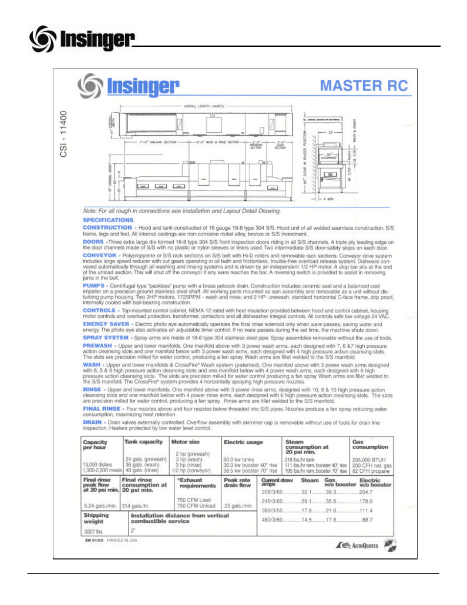 Insinger Master RC User Manual | Page 8 / 74