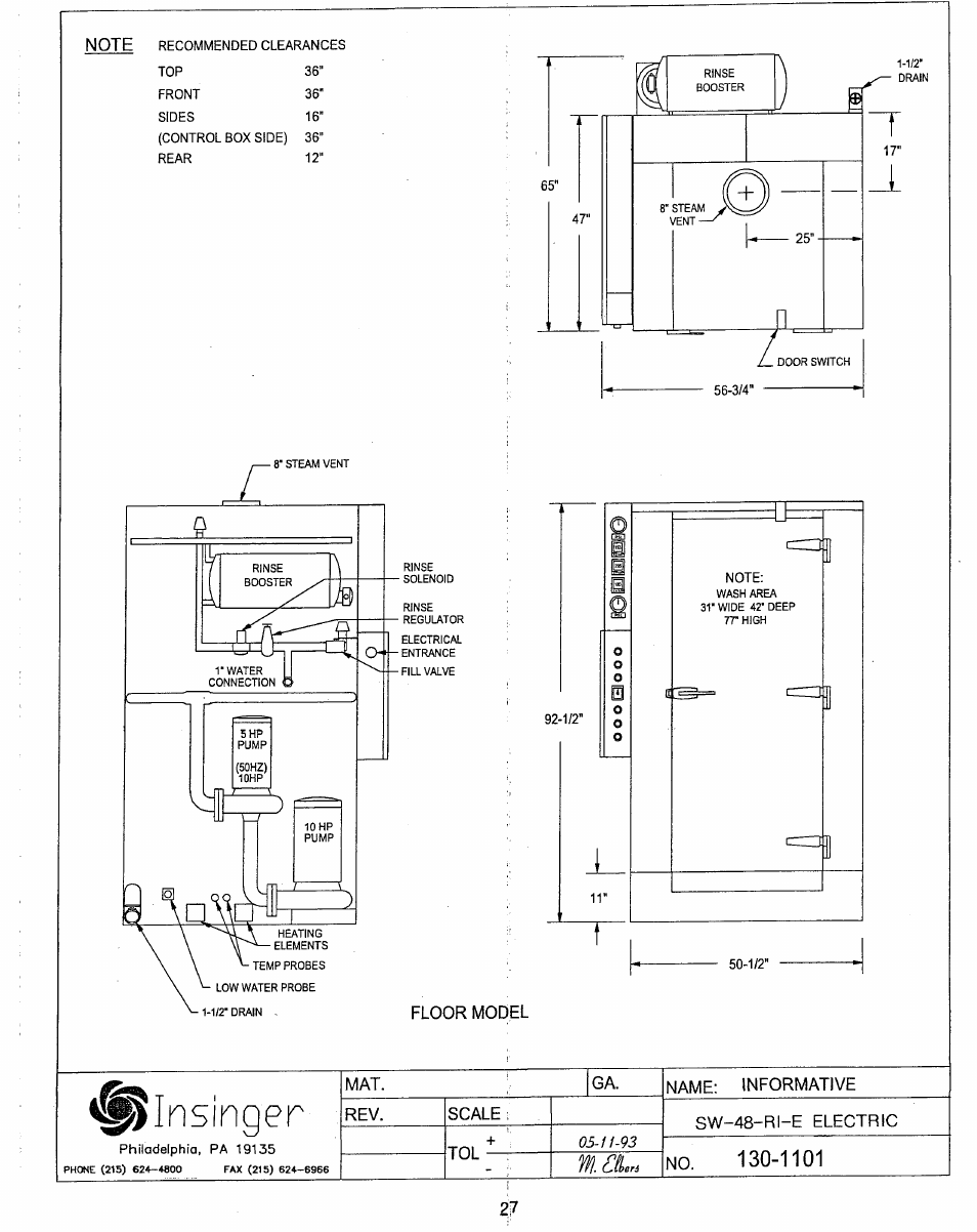 Insinger SW-48-RI User Manual | Page 27 / 40