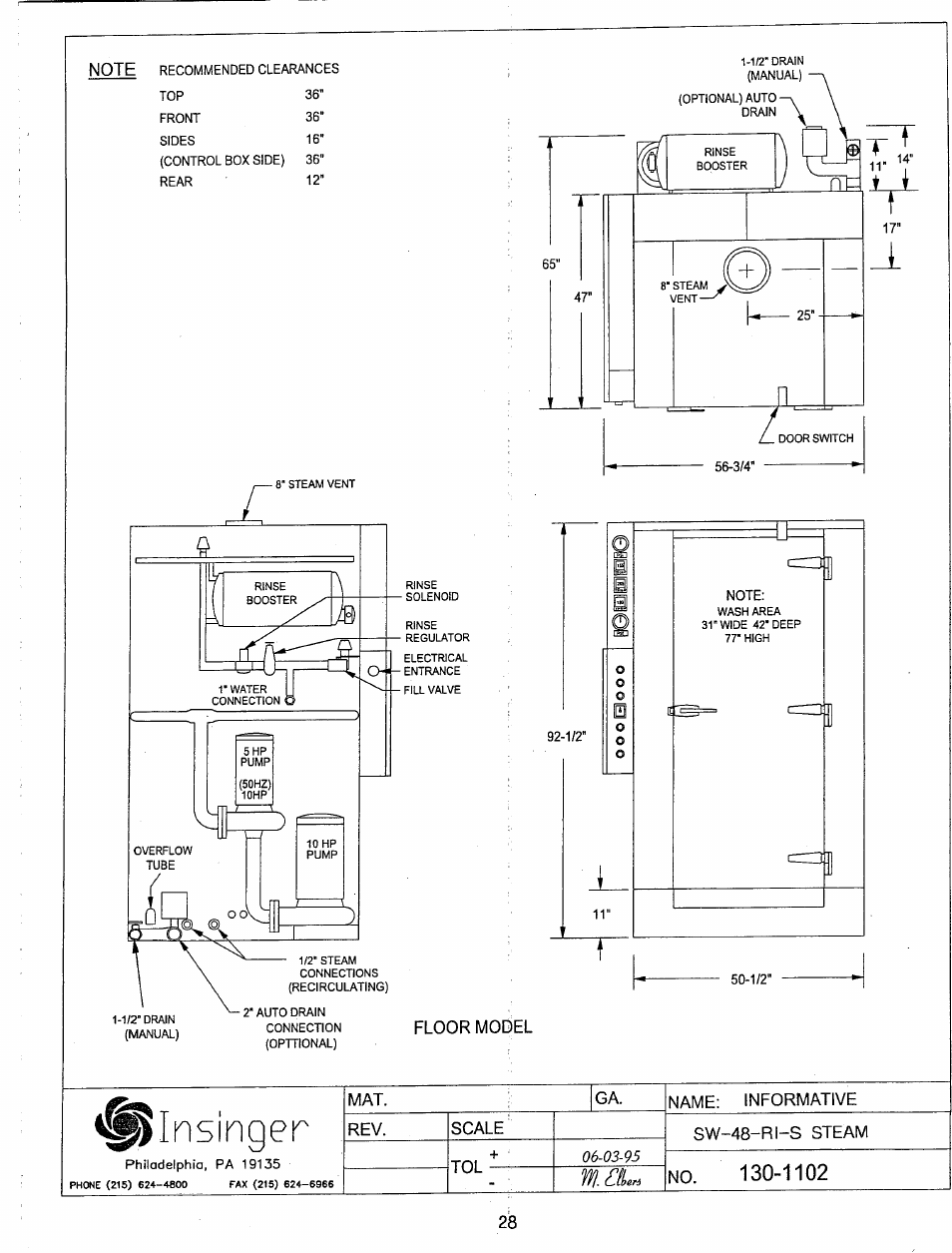 Insinger SW-48-RI User Manual | Page 28 / 40