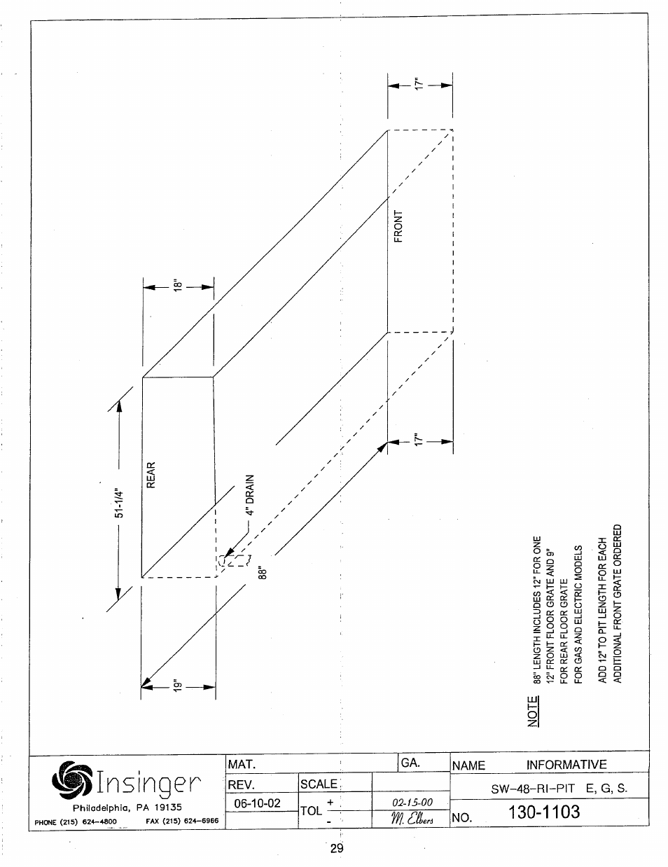 Insinger SW-48-RI User Manual | Page 29 / 40