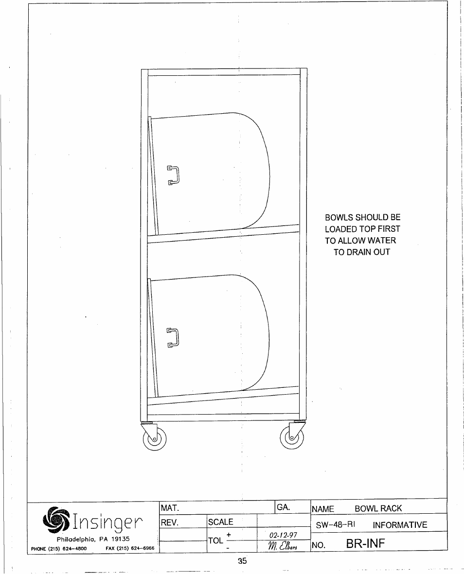 Insinger SW-48-RI User Manual | Page 35 / 40