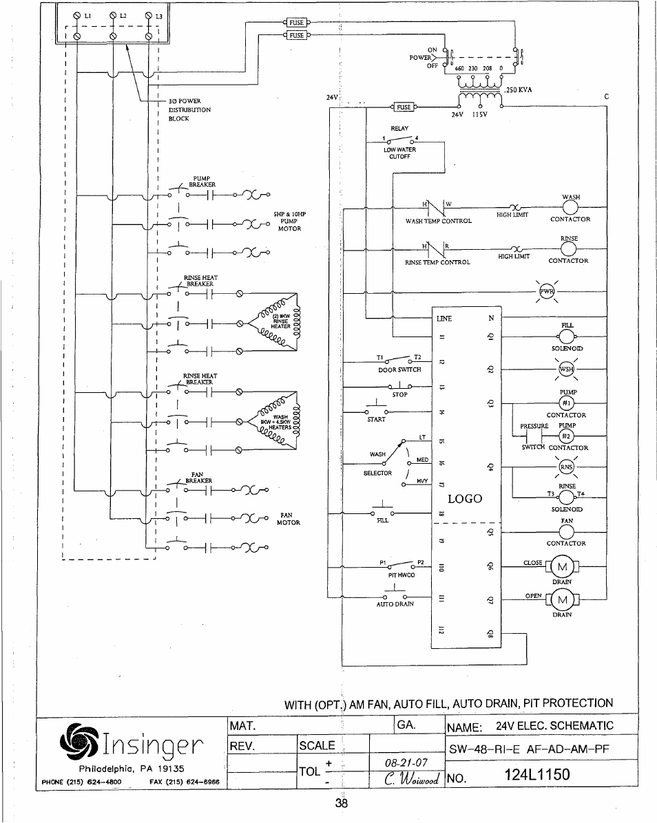 Insinger SW-48-RI User Manual | Page 38 / 40