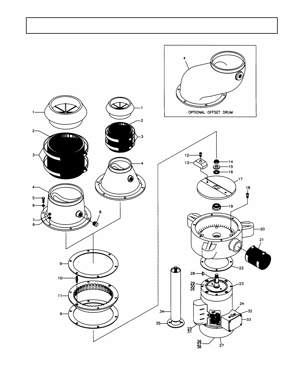 N” series replacement parts diagram | Insinger I Series Food Waste Disposer User Manual | Page 19 / 28