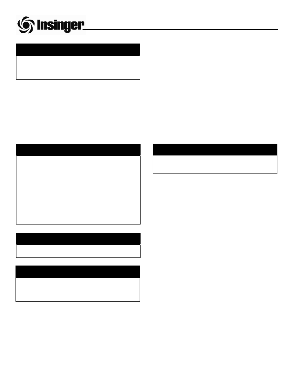 Insinger Commander 18-5 User Manual | Page 12 / 55