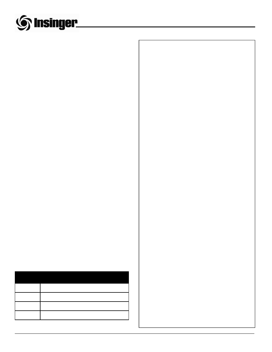 Insinger Commander 18-5 User Manual | Page 2 / 55