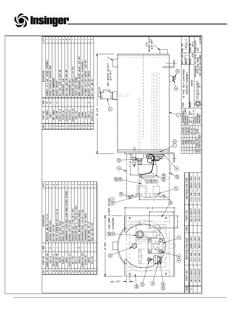 Insinger Commander 18-5 User Manual | Page 43 / 55