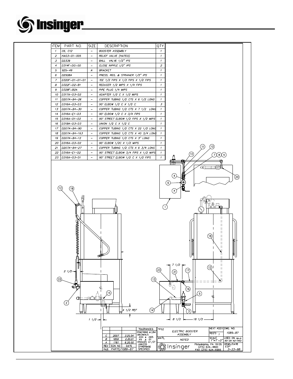 Insinger Commander 18-5 User Manual | Page 44 / 55