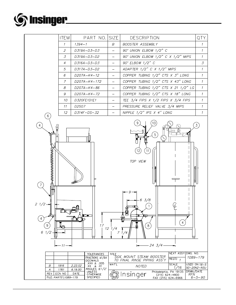 Insinger Commander 18-5 User Manual | Page 45 / 55