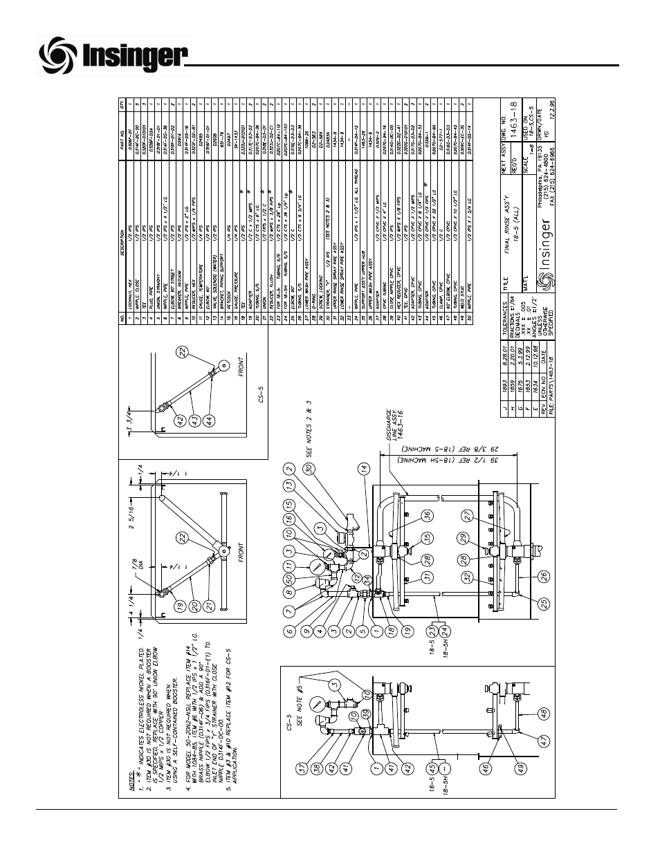 Insinger Commander 18-5 User Manual | Page 49 / 55