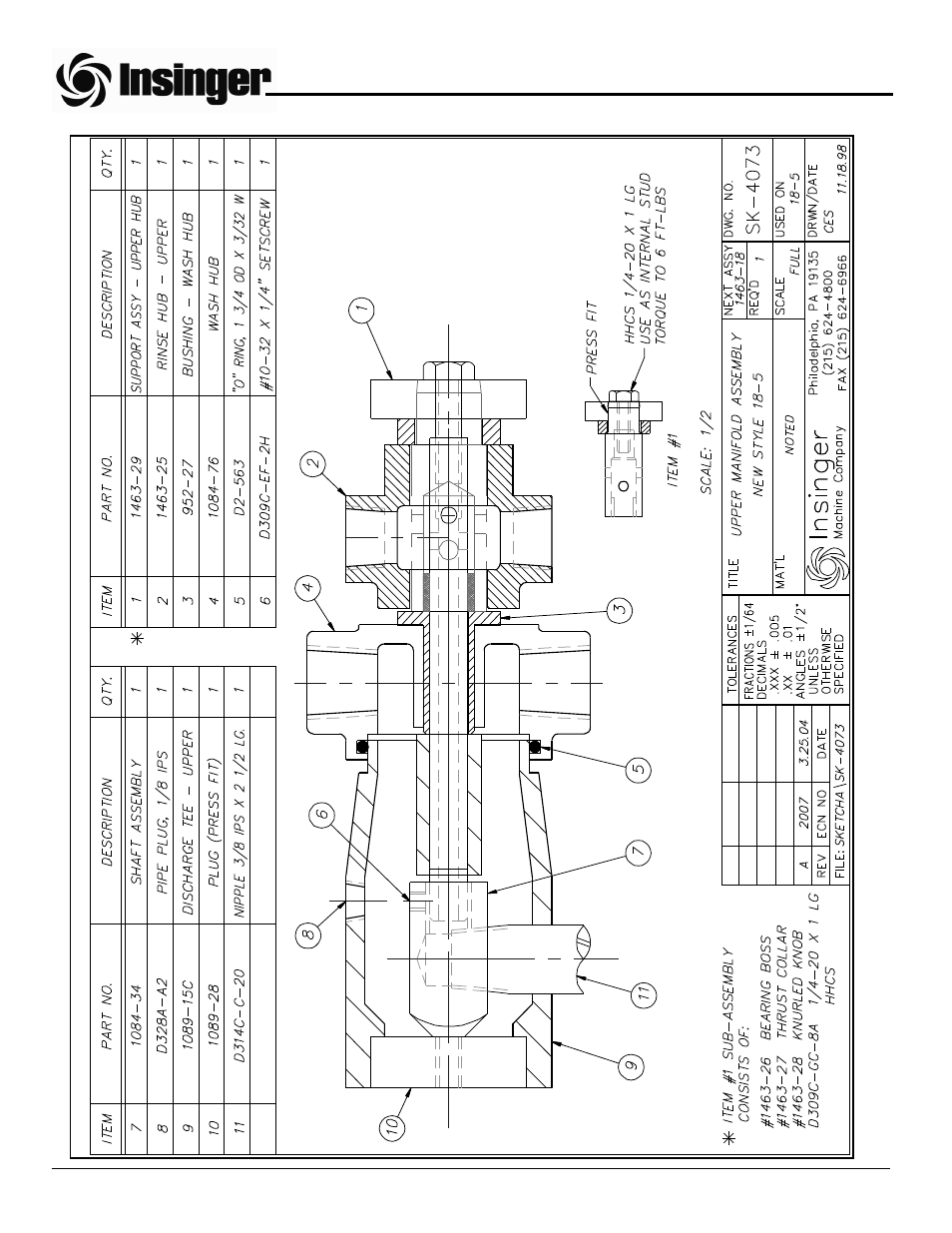 Insinger Commander 18-5 User Manual | Page 52 / 55