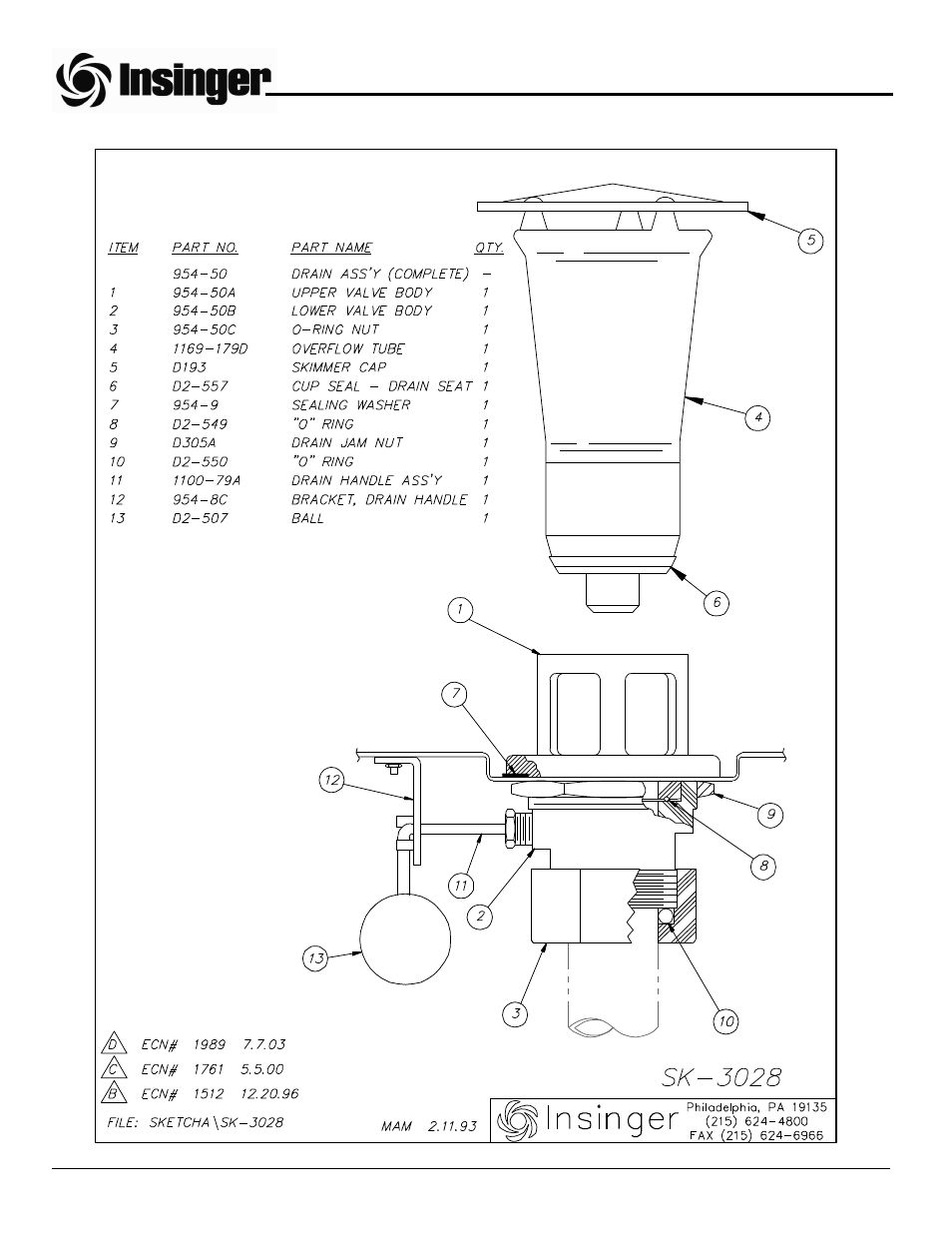 Insinger Commander 18-5 User Manual | Page 53 / 55