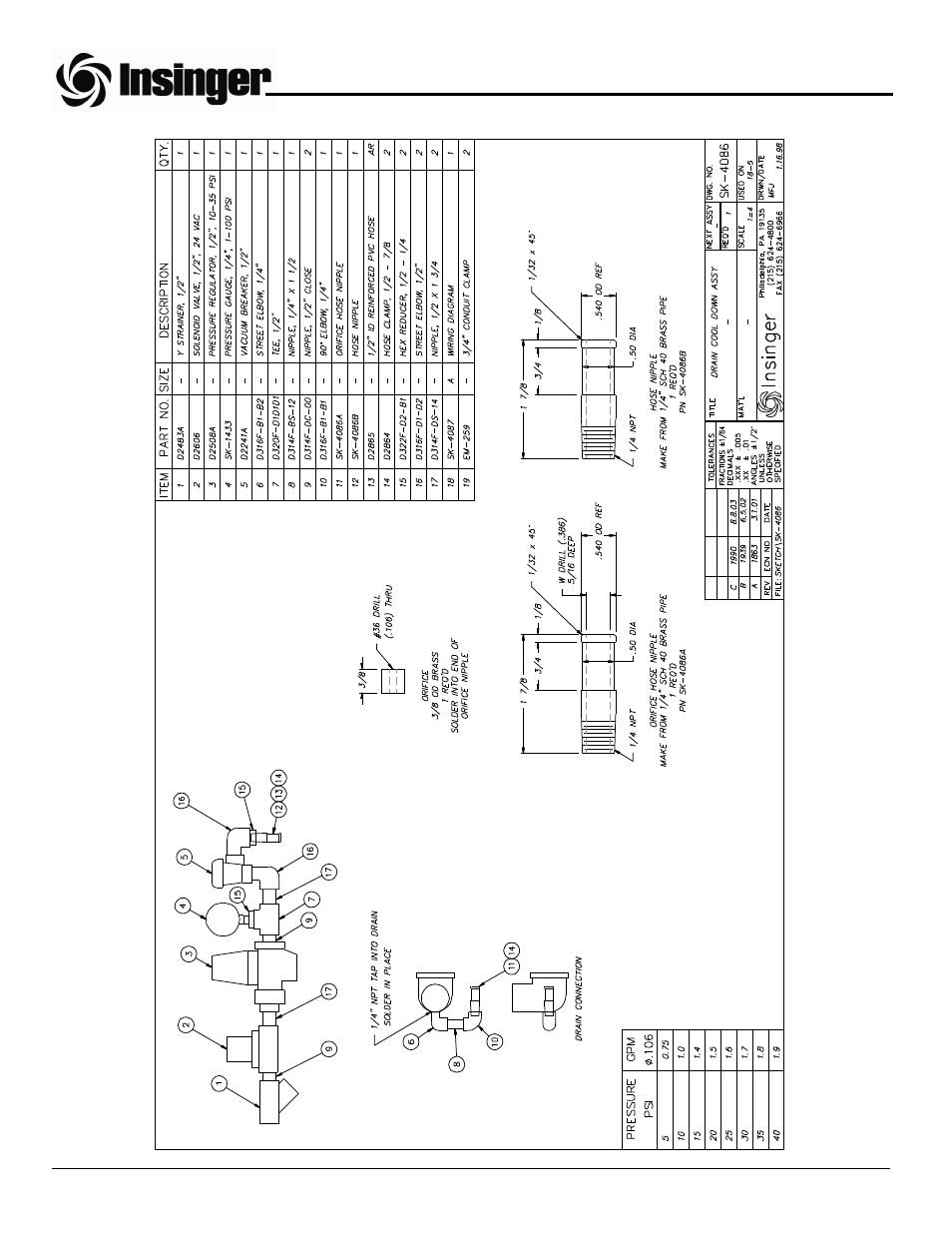 Insinger Commander 18-5 User Manual | Page 54 / 55