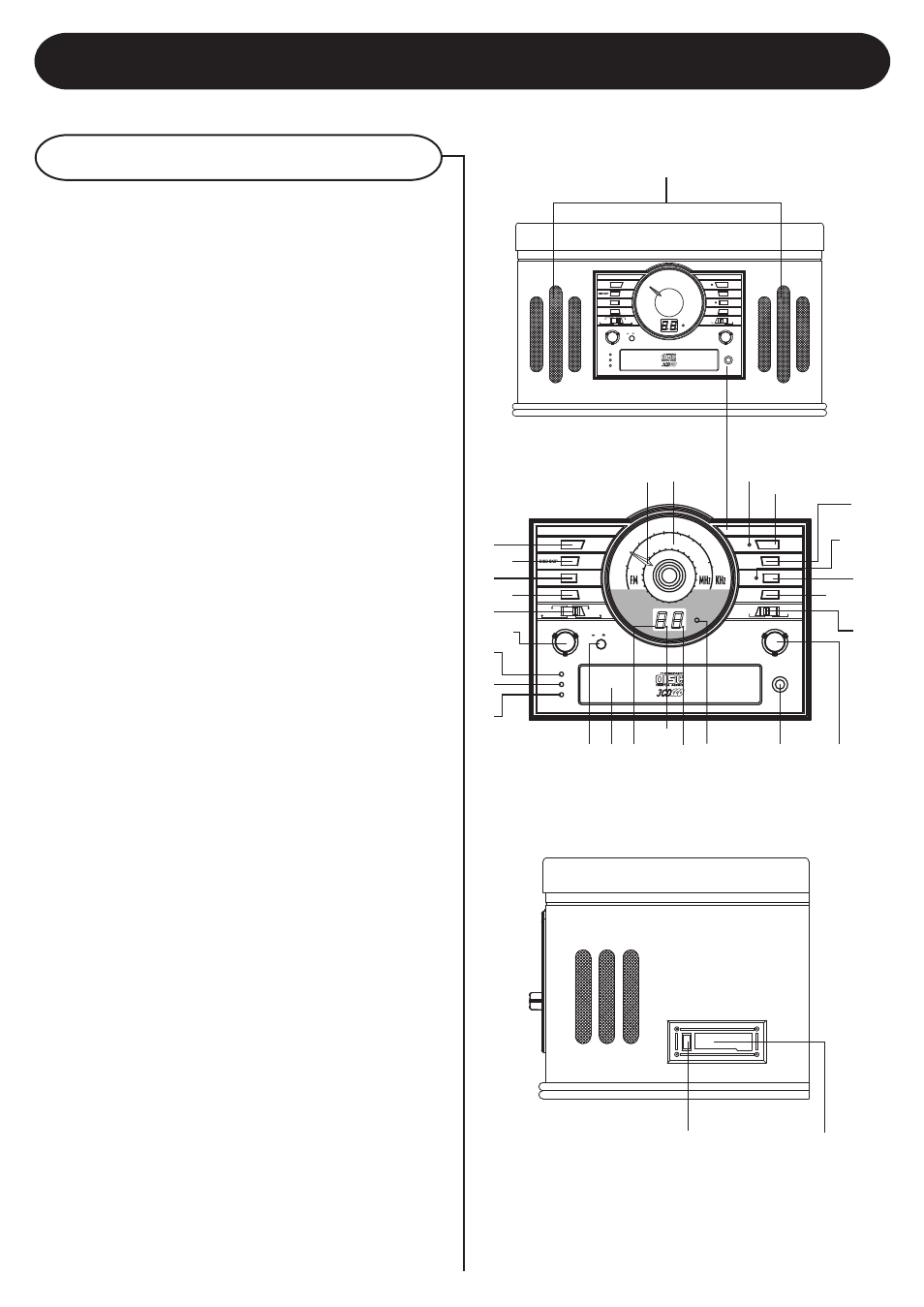 Control locators, Unit controls | Crosley CR703 User Manual | Page 5 / 14