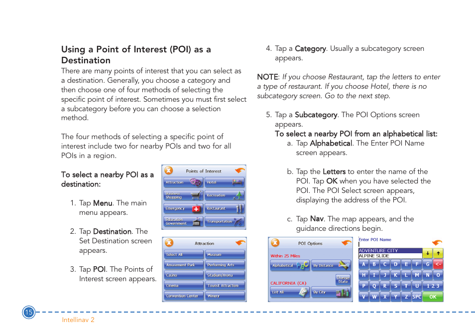 Intellinav 2 User Manual | Page 17 / 52