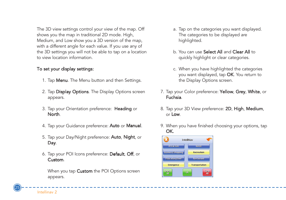 Intellinav 2 User Manual | Page 27 / 52