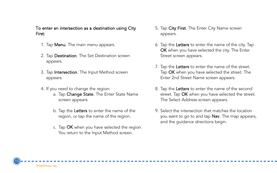 Intellinav SE User Manual | Page 17 / 60