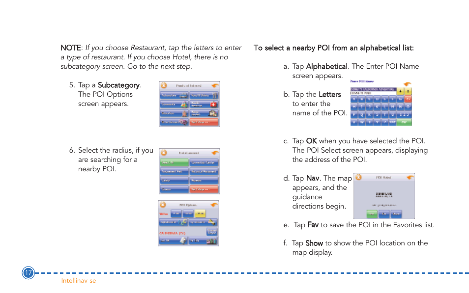 Intellinav SE User Manual | Page 19 / 60
