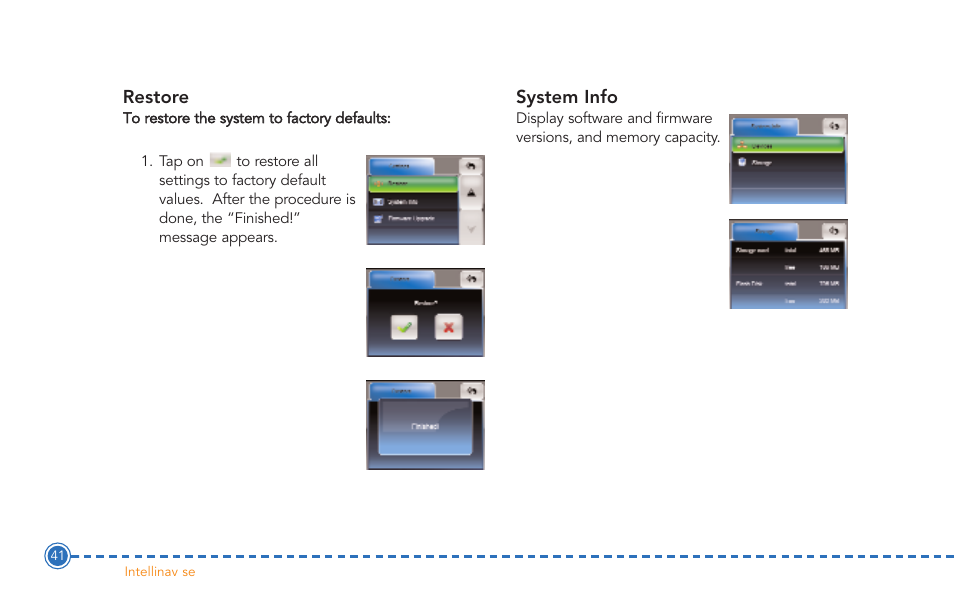 Intellinav SE User Manual | Page 43 / 60