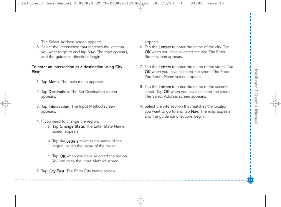 Intellinav 3 User Manual | Page 15 / 60
