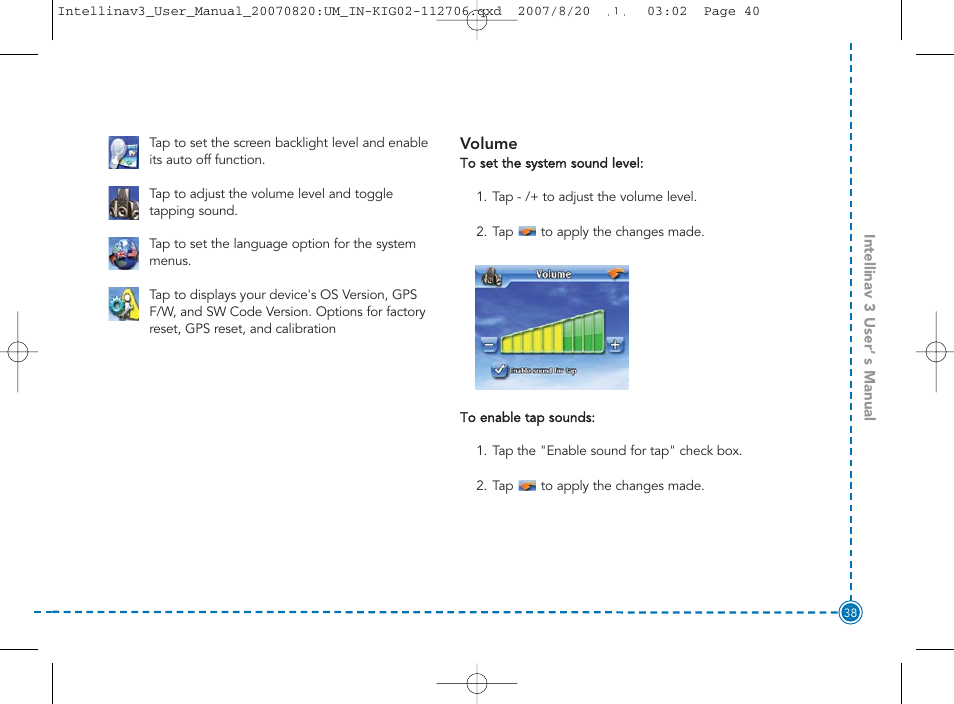 Intellinav 3 User Manual | Page 39 / 60