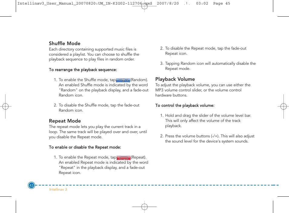 Intellinav 3 User Manual | Page 44 / 60