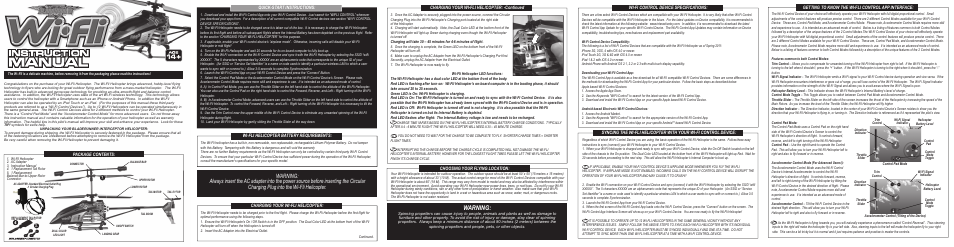 Interactive Toy Concepts WiFli AC powered User Manual | 2 pages