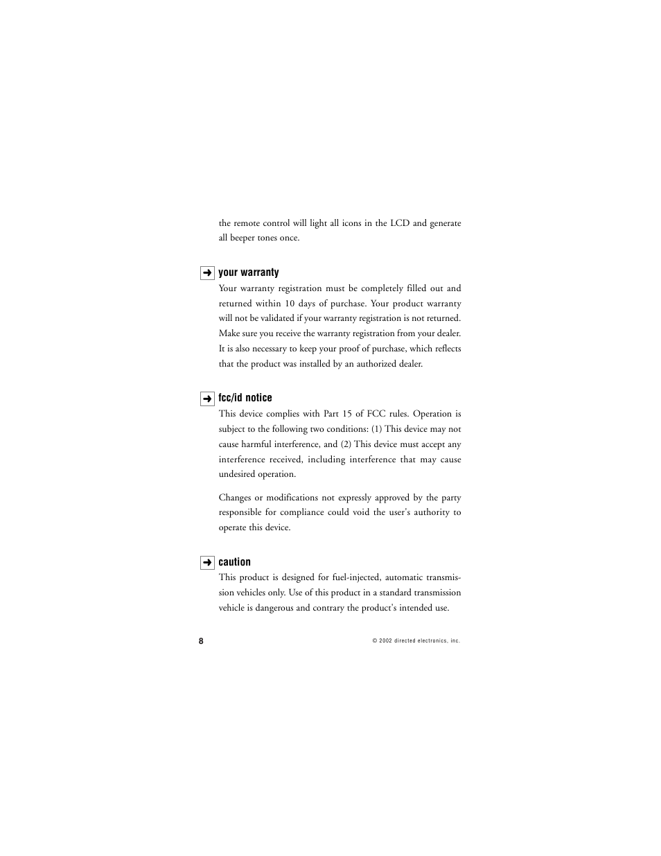 CLIFFORD RSIII User Manual | Page 11 / 53