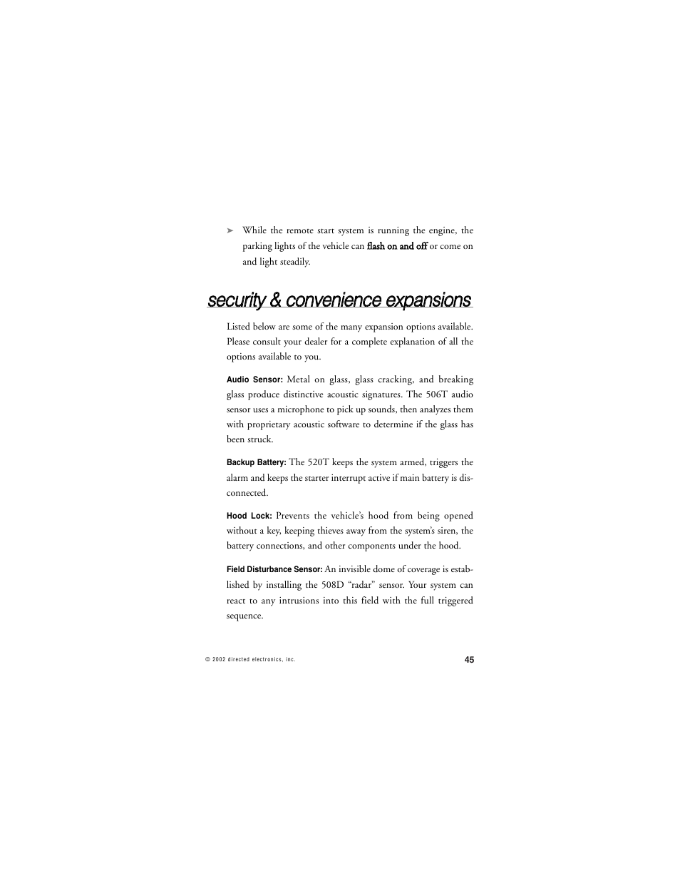 CLIFFORD RSIII User Manual | Page 48 / 53