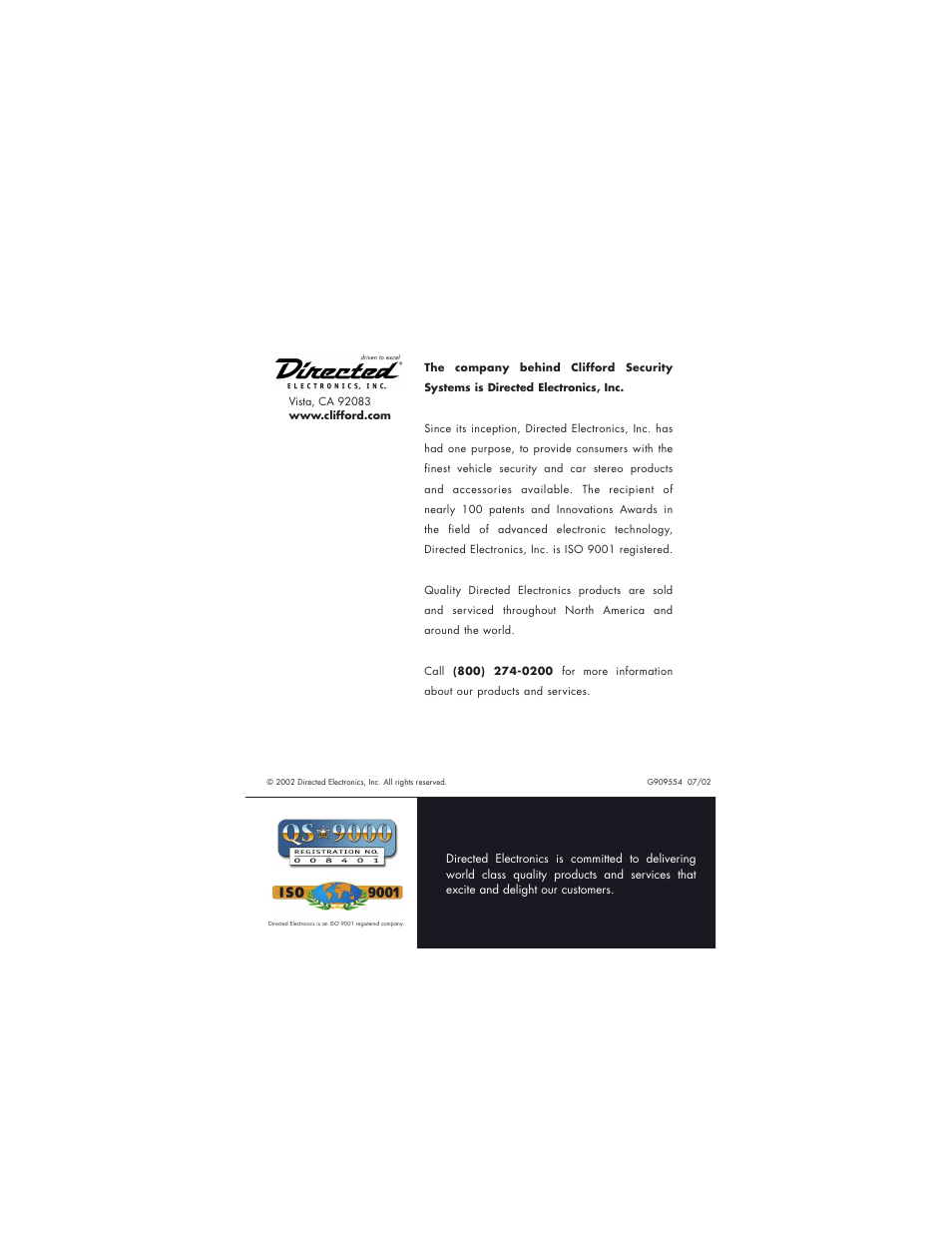 CLIFFORD RSIII User Manual | Page 53 / 53