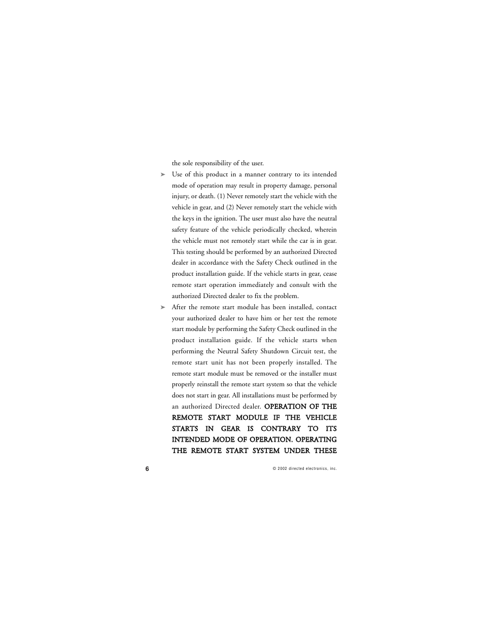 CLIFFORD RSIII User Manual | Page 9 / 53